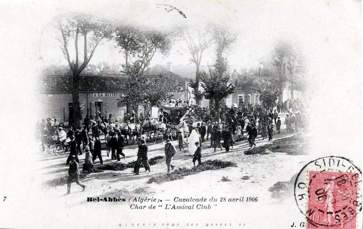 Sidi-bel-abbes- Cavalcade depart Legion au Tonkin -13.jpg